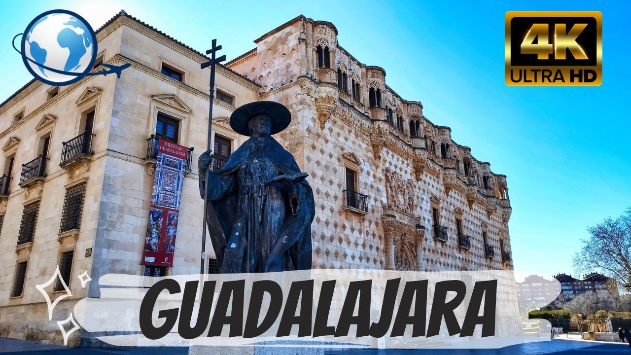 QUÉ VER en GUADALAJARA, España 4K - Imprescindibles en un día