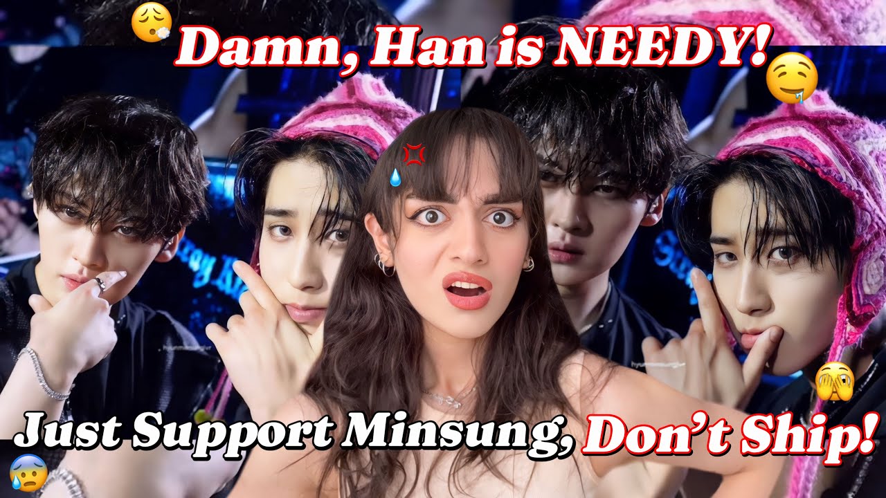 Reaction to Minsung Shamelessly cause Han kissed Leeknow’s Ear on Stage!