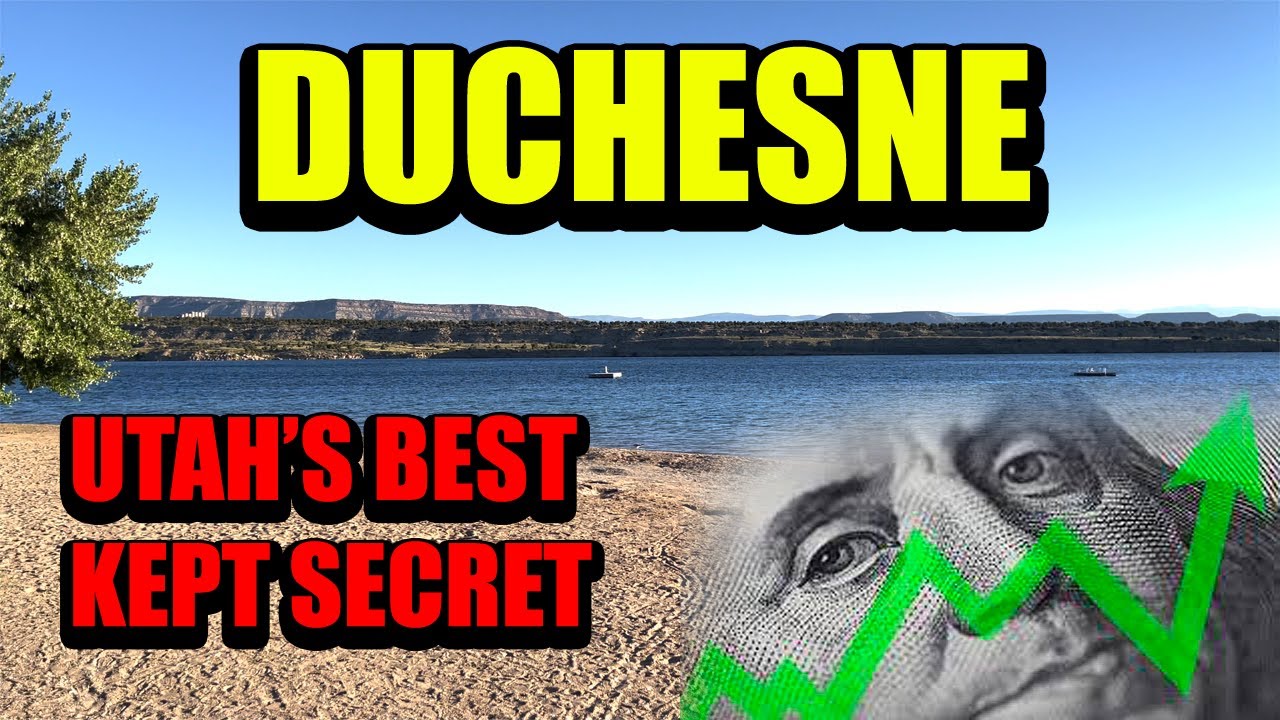 Tour of Duchesne City & Starvation Reservoir Utah State Park | 4K