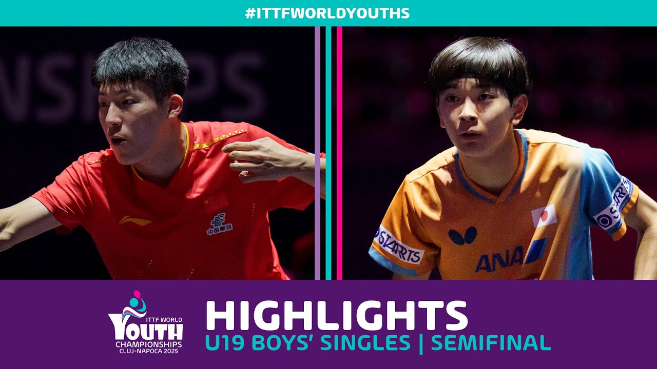 Wen Ruibo vs Ryuusei Kawakami | U19 BS - SF | #ITTFWorldYouths 2025