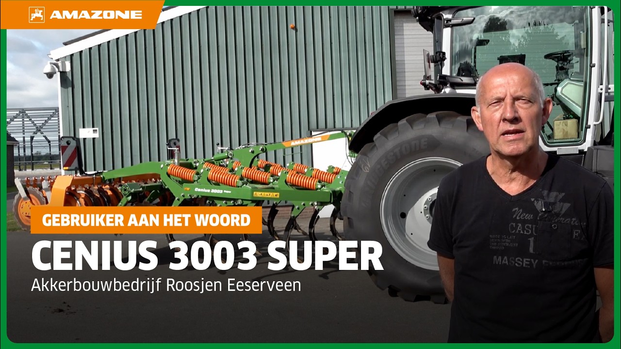 Klantreview | AMAZONE Cenius 3003 Super