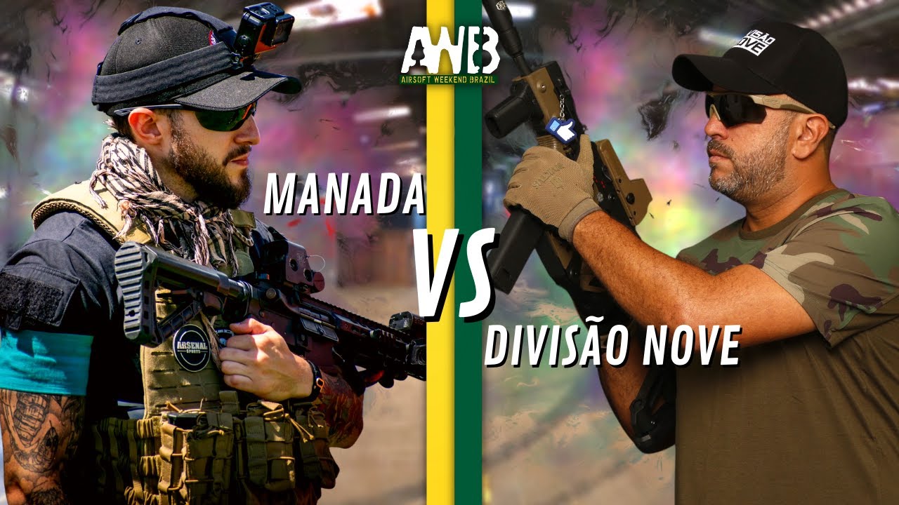 AWB 5X5 | MANADA vs DIVIS&Atilde;O NOVE 💥 O GRANDE CONFRONTO !!