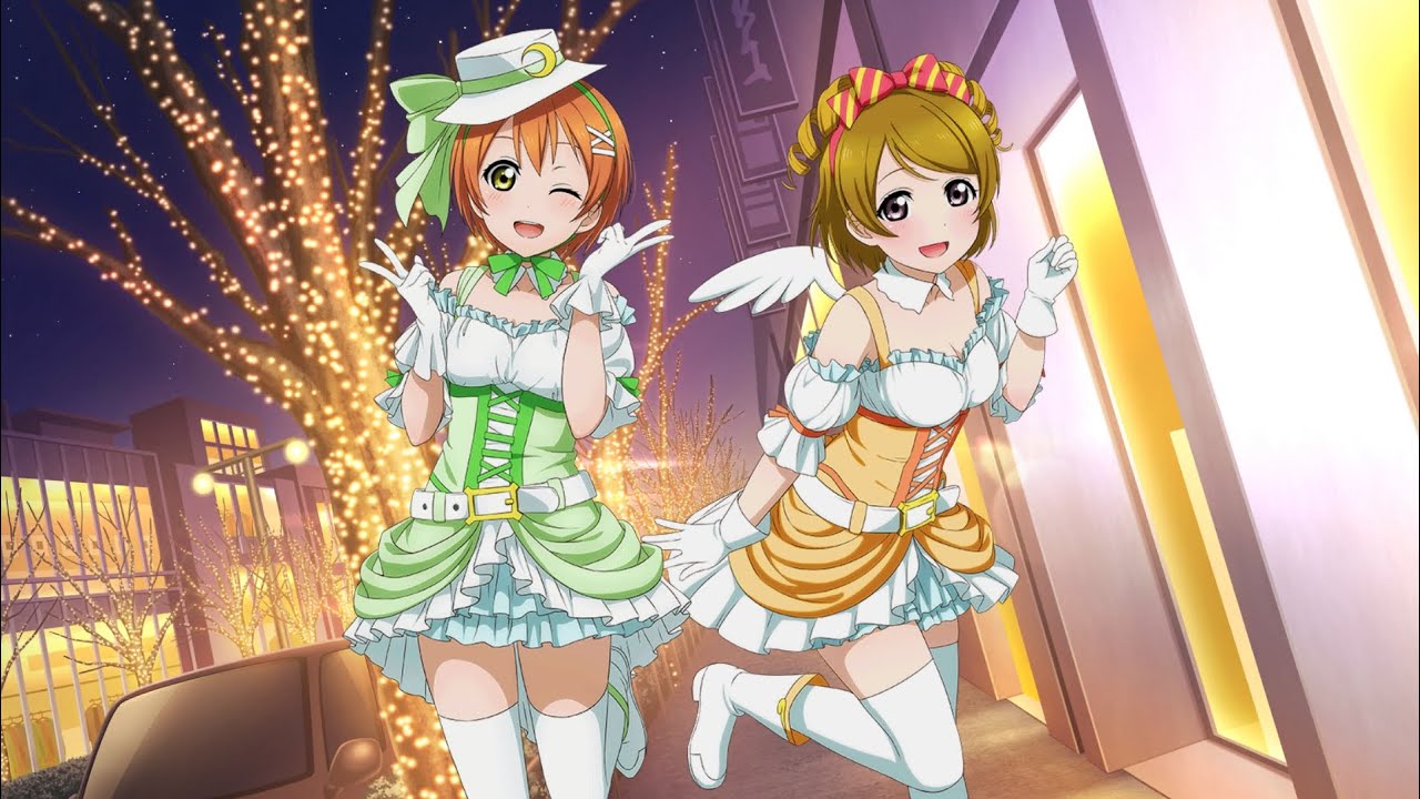 🎃Halloween Special mix🎃2/2⭐Dancing stars on me!⭐ - 💛Rin &times; Hanayo💚 center mix (Color Coded)