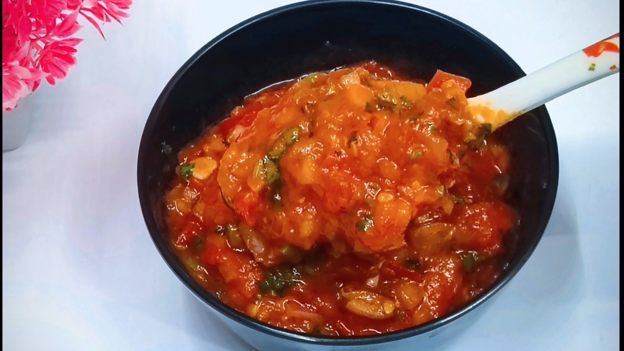 Instant Tomato Chutney / Quick & Easy Tomato Chutney / Side Dish For Idly,Dosa and Chapati #chutney