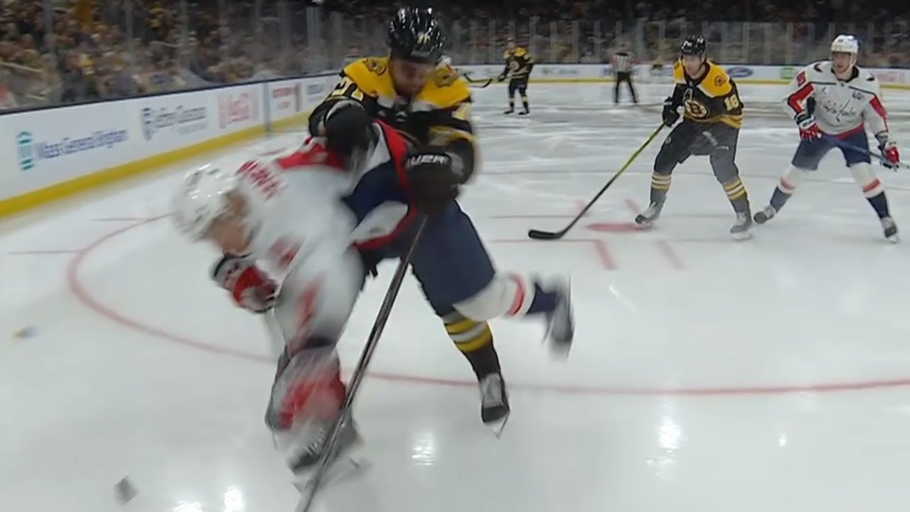 Oliver Wahlstrom Ejected For Hit On Martin Fehervary Into Boards