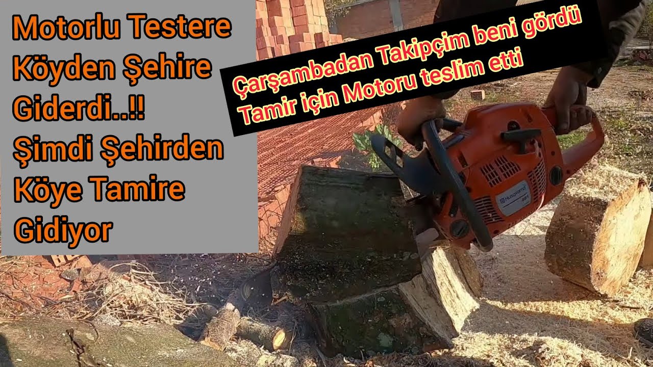 Husqvarna 461 x Torq Motorlu Testere Tamiri / Husqvarna 461 x Torq Chainsaw Repair