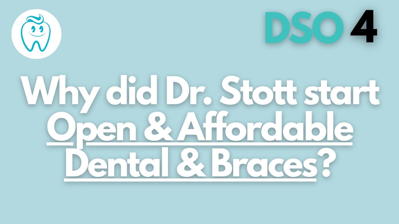 Why did Dr. Stott start Open and Affordable Dental?