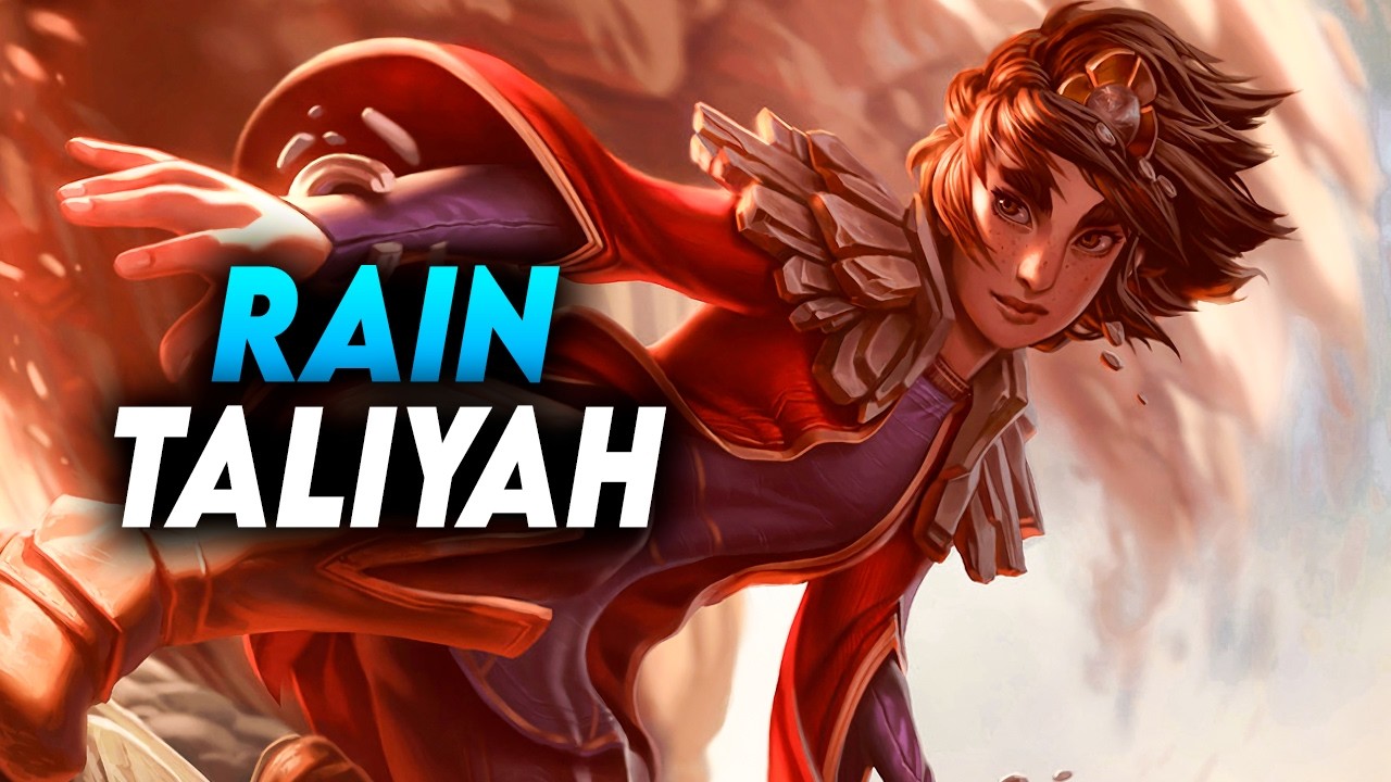 [rain岩雀] Rain Taliyah jungle vs Lee Sin - CN Master
