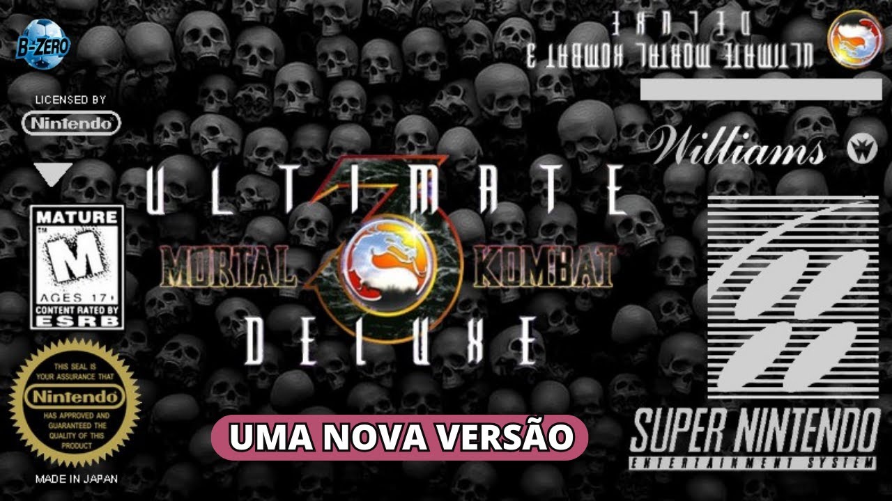 🥊 UMK3 DELUXE NO SNES: 20 CENÁRIOS, NOVO ANIMALITY E OUTRAS NOVIDADES BACANAS! 🎮 #BZERO 60 FPS