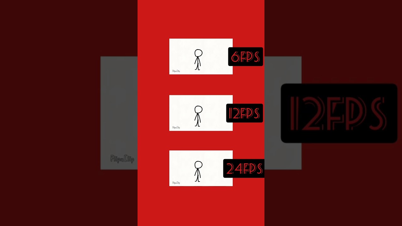 6, 12 & 24fps #fps #animation #jump