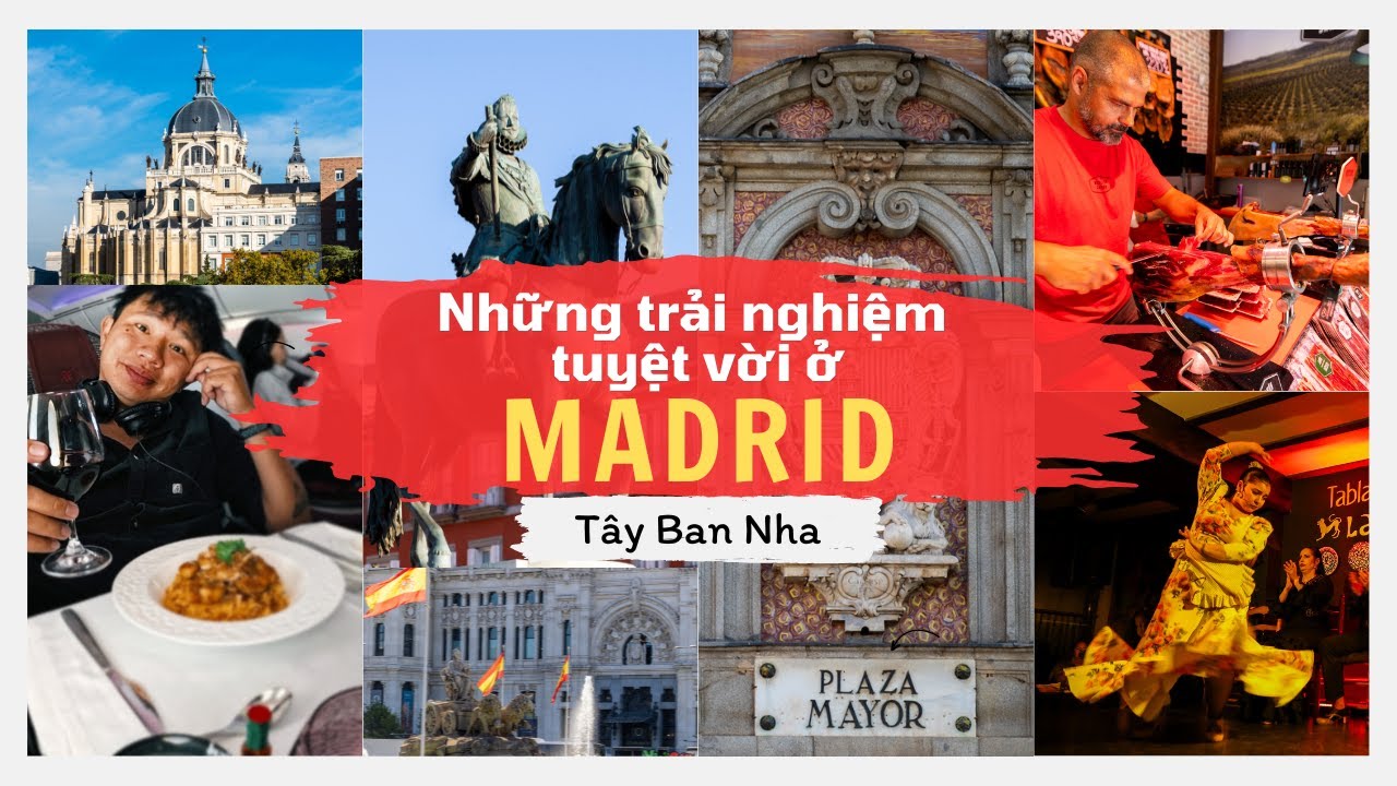Một ng&agrave;y ở Madrid: Kiến tr&uacute;c đẹp m&ecirc; mẩn, điệu Flamenco nồng ch&aacute;y & ẩm thực đặc sắc | #GauHamDi 15