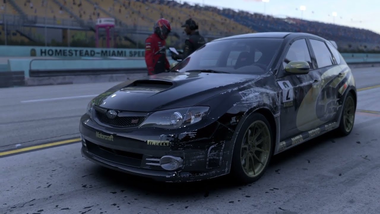 GAMEPLAY FORZA MOTORSPORT 8 | GP HOMESTEAD - MIAMI SPEEDWAY PRACTICA LOGITECH G923 TRUEFORCE