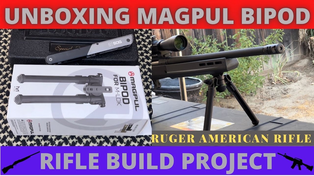 MAGPUL BIPOD UNBOXING | RIFLE BUILD PROJECT PART 3 | EP#36
