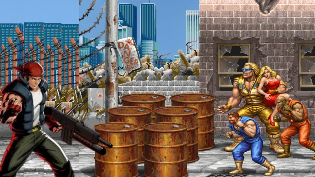 RALF JONES in Final Fight