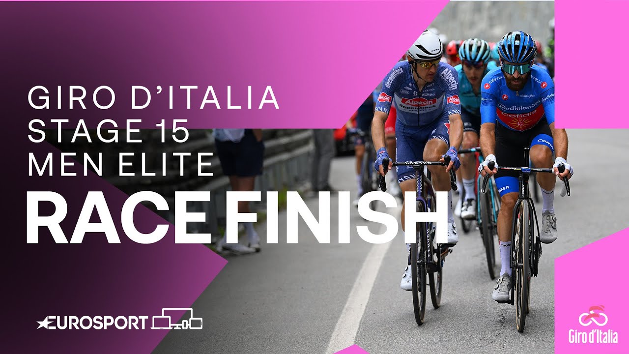 A SAVAGE STAGE! | Giro D'Italia Stage 15 Race Finish | Eurosport Cycling