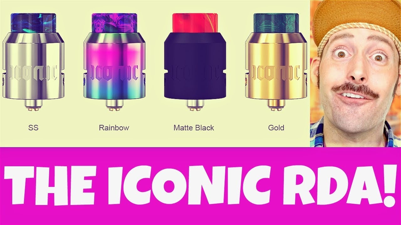 Mike Vapes NEW Iconic RDA! #SQUONKLIFE