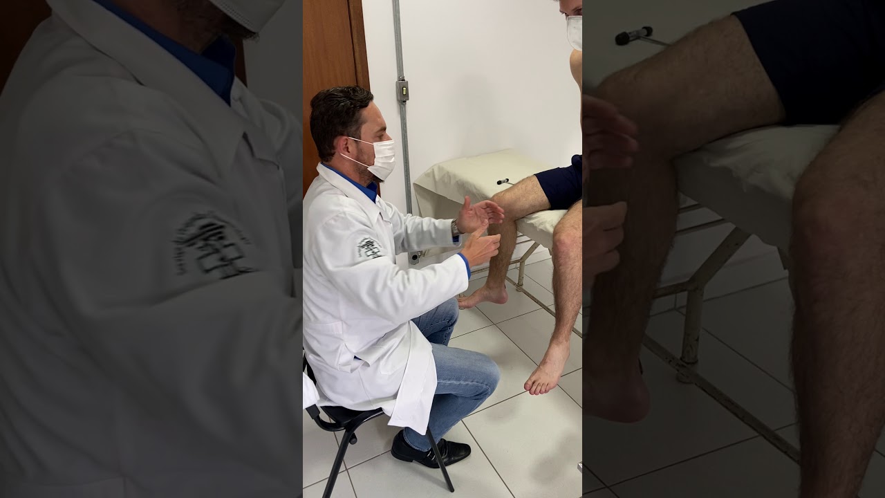 Vídeo 06 : Exame neurológico das raízes nervosas da coluna lombar