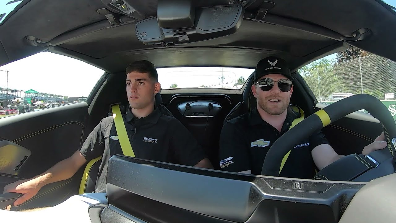 Chevy Pace Car Lap with Conor Daly and Rinus Veekay