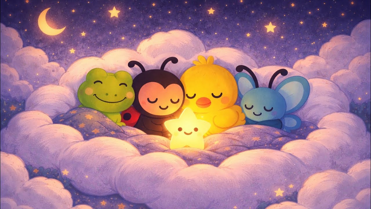 3 Hours of Gentle Baby Lullaby 🌙 Soft Sleep Music for Deep & Peaceful Night