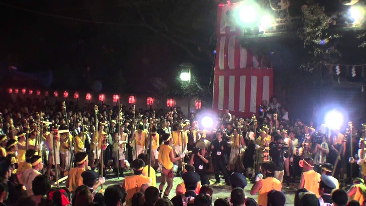 2012 平成24年 魚吹八幡神社秋祭り（宵宮） 余子濱 お旅提灯練り