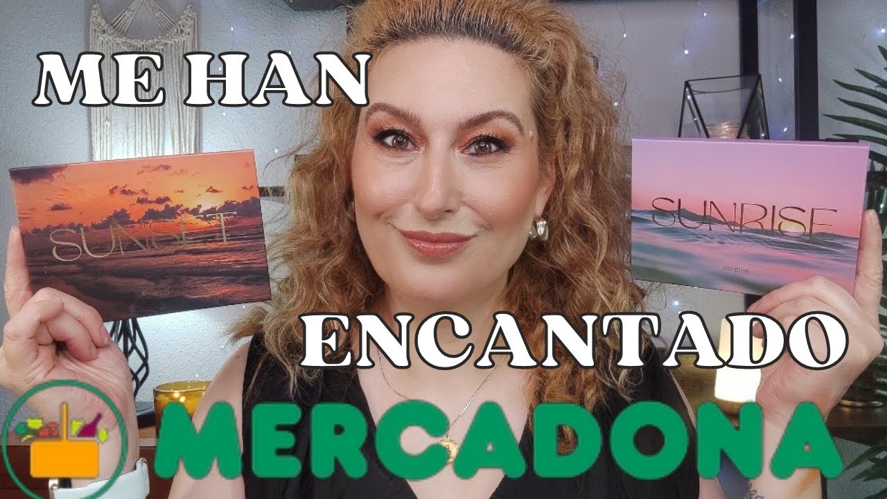 ✨MERCADONA✨ ME HAN ENCANTADO ❤️Paletas Sunset y Sunrise en Acción