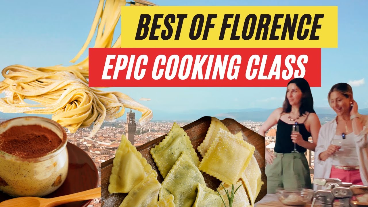 Epic Cooking Class in Florence! A True Tuscan Culinary Adventure!