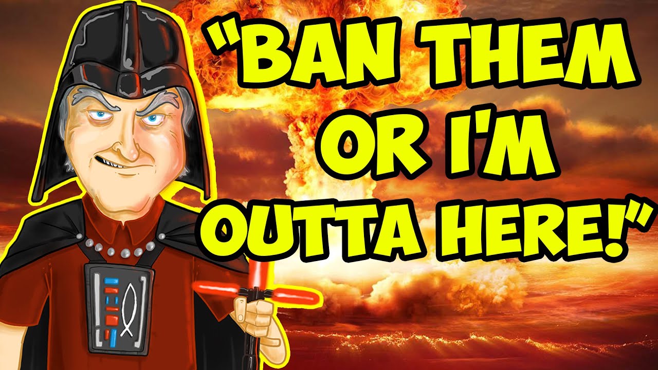 Darth Diva has meltdown, gives ultimatum, no one cares.