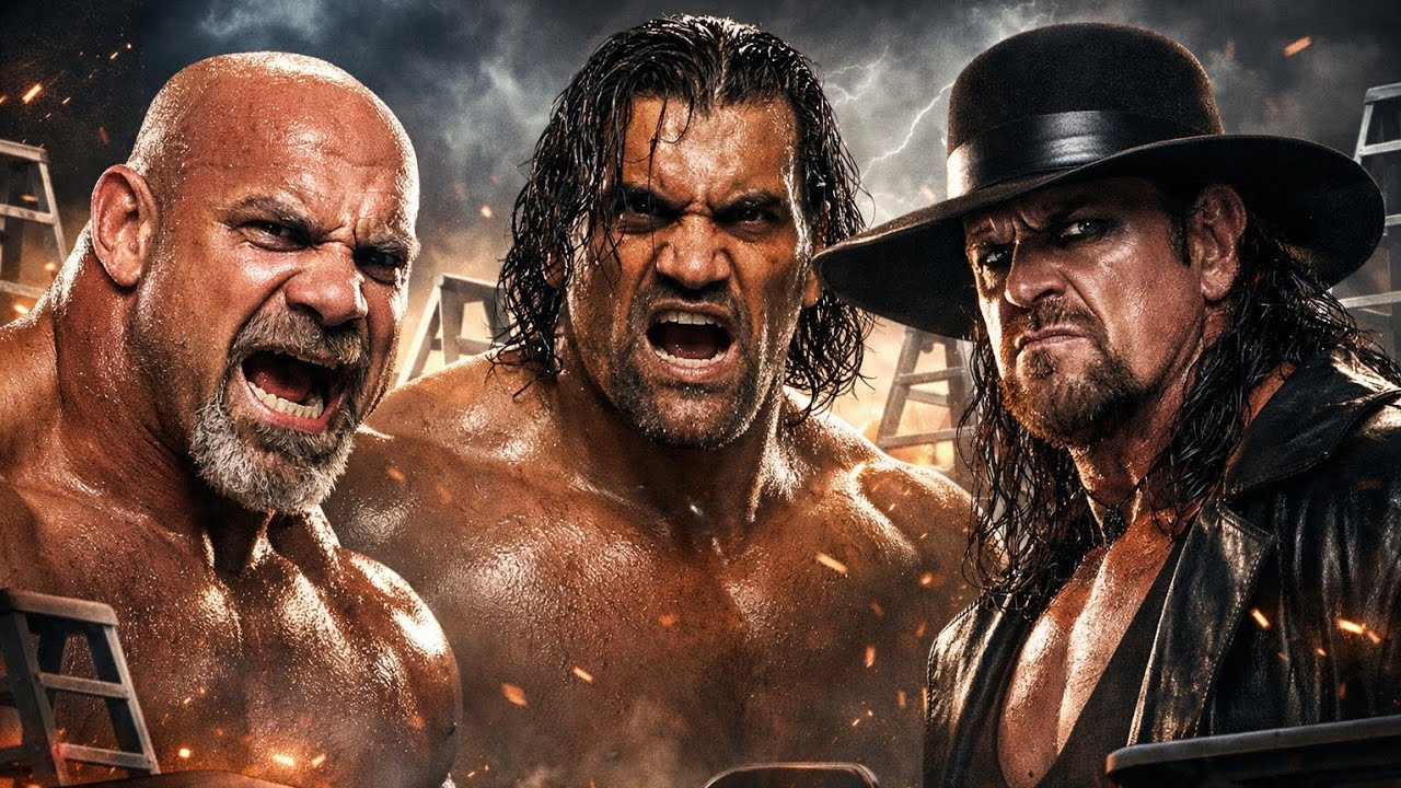 WWE 2K26 Goldberg vs Undertaker vs The Great Khali – INSANE TLC Match | 