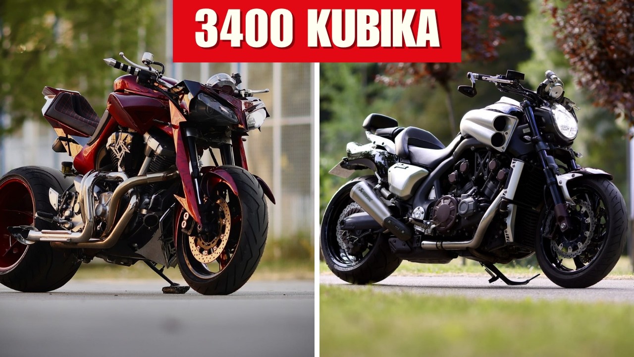 MT-01 koji NIKO NEMA + Yamaha V-MAX koju retko ko IMA!