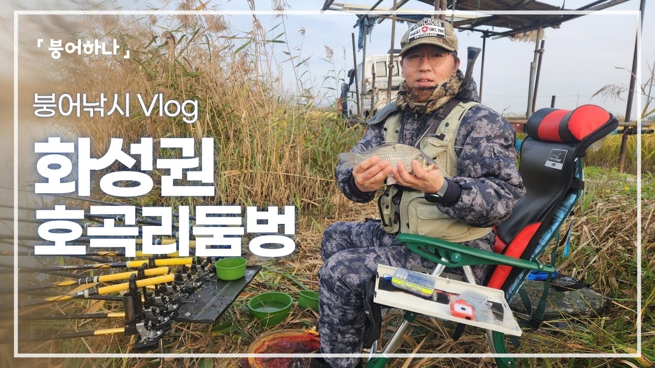 1년만에 화성권 둠벙으로 가을 붕어낚시 다녀왔습니다!