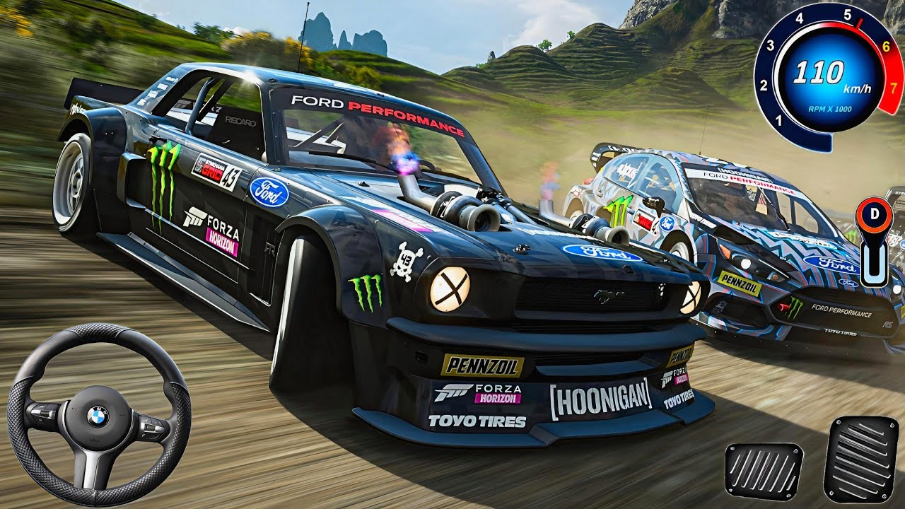 BMW X5M Offroad Rally Car Racing 3D - Forza Horizon 5 Dirt Car Stunt Simulator - PC Gameplay #2