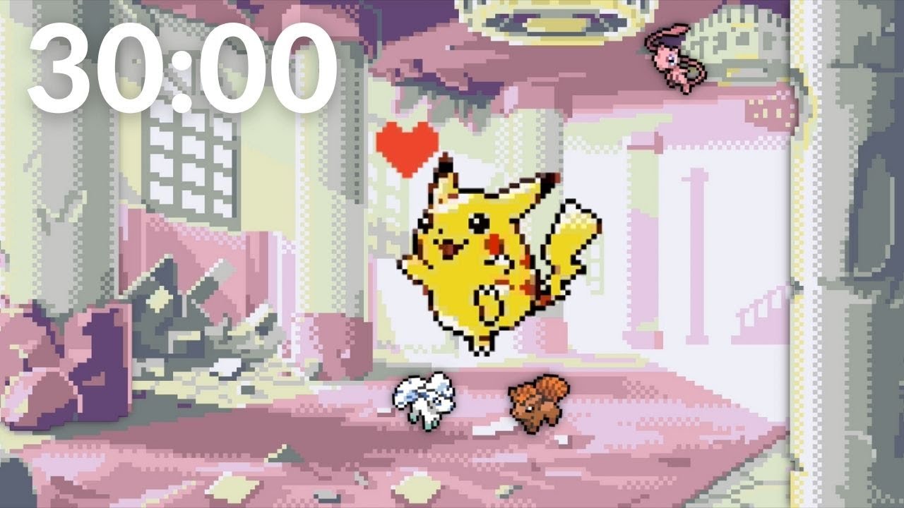 POKEMON 30 Minute Timer with calm lofi music