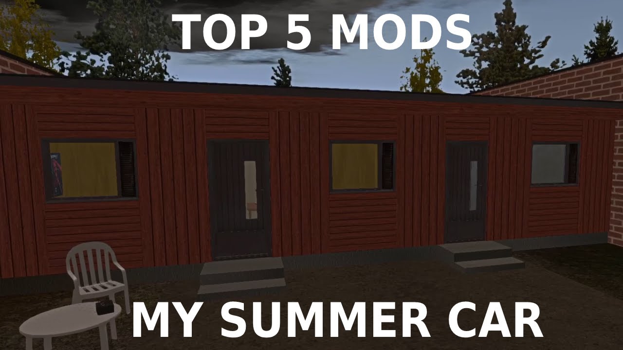 TOP 5 MODS FOR MY SUMMER CAR | MSC Mods Ep 8