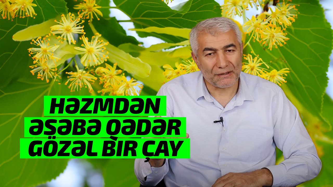 Həzmdən əsəbə qədər gözəl bir çay | Fizuli Hüseynov