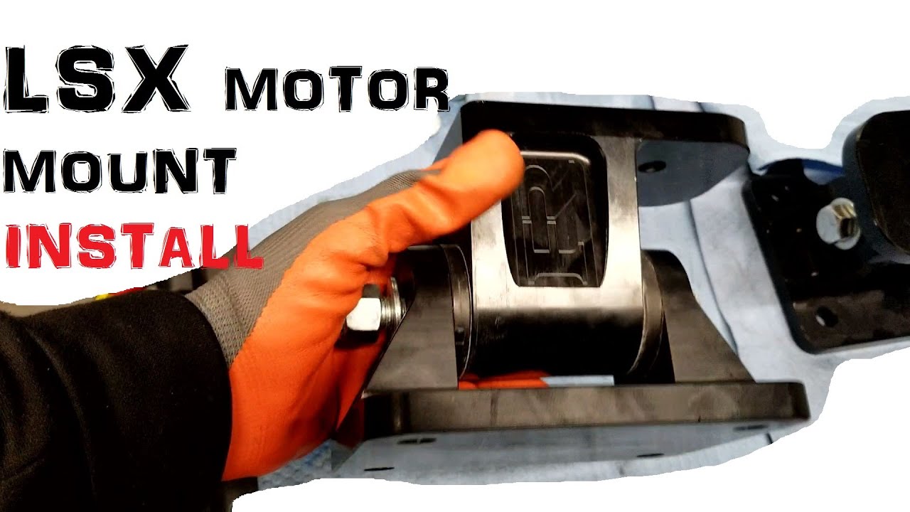 LSX Motor Mount Install For Nissan 240sx (Fueled Racing Swap Kit)