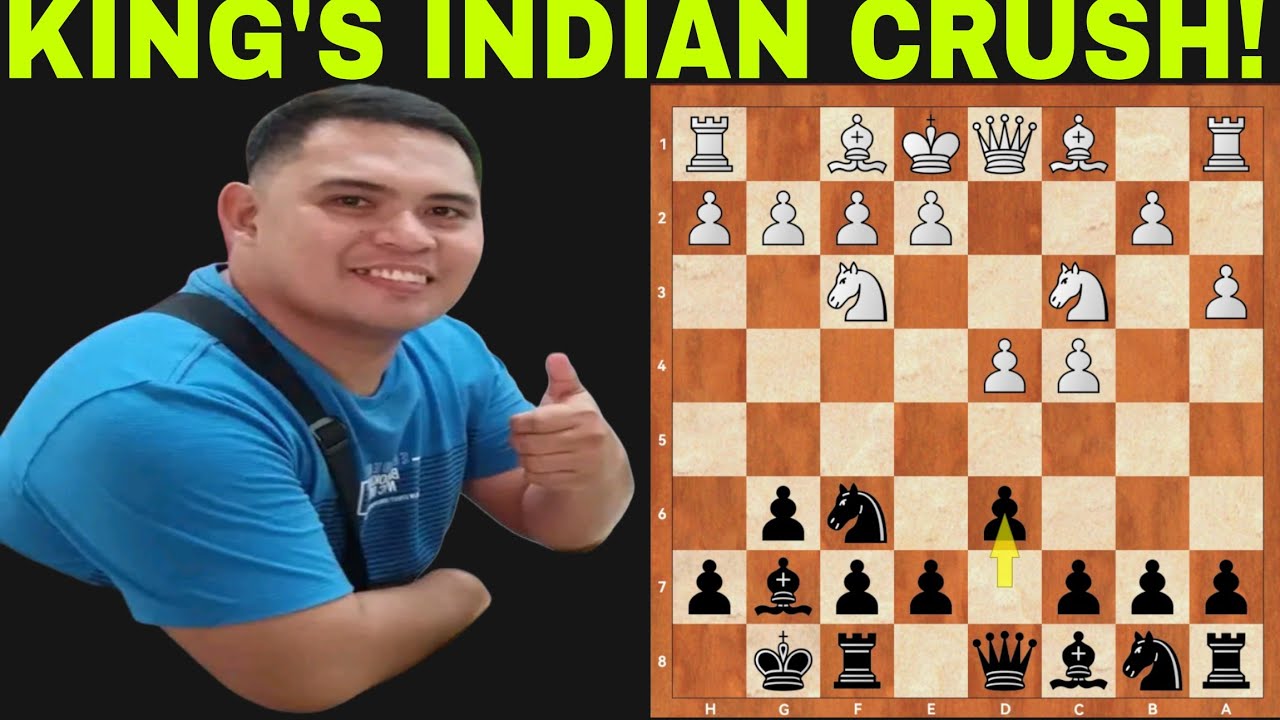 Unusual A3?! Backfires! King's Indian Destruction | Bautista Versus Dalauta | Round 3