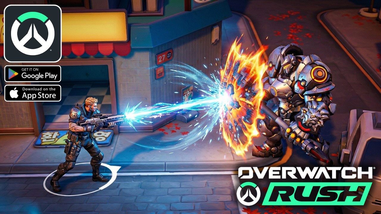 Overwatch Rush | Gameplay Walkthrough (Android)