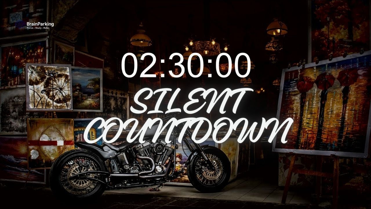 2,5 Hour Study with Me ⏳ Deep Focus Silent Timer | Pomodoro Clock