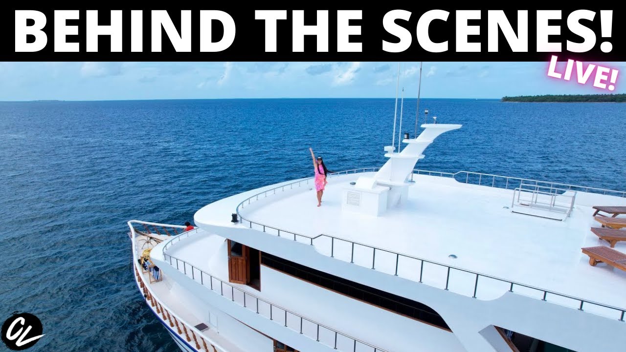 Living on a boat in the Maldives!
