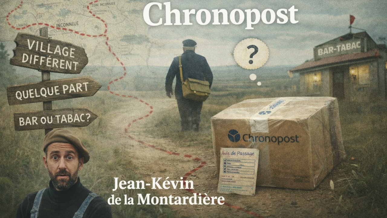 JEAN-KEVIN DE LA MONTARDIÈRE – Colis Chronopost 📦 | Chanson Rock Trad Mazurka