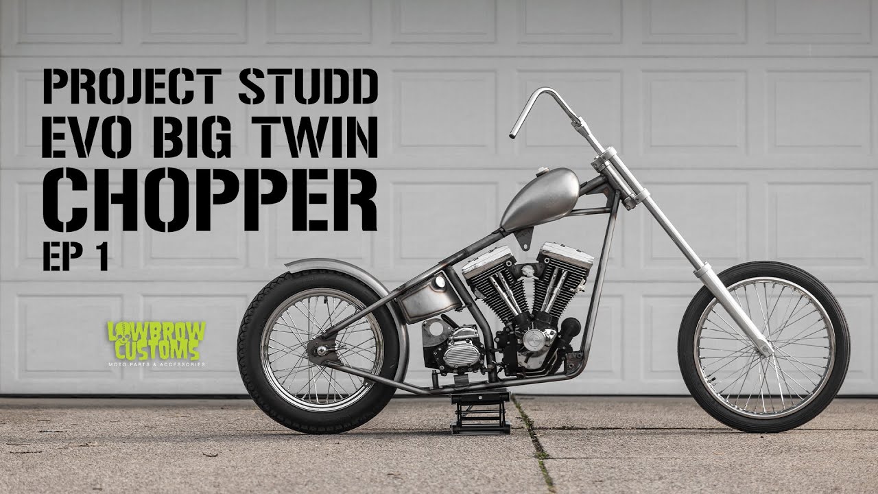 Project Studd - 1993 Harley Big Twin Evo Chopper Build - Episode 1