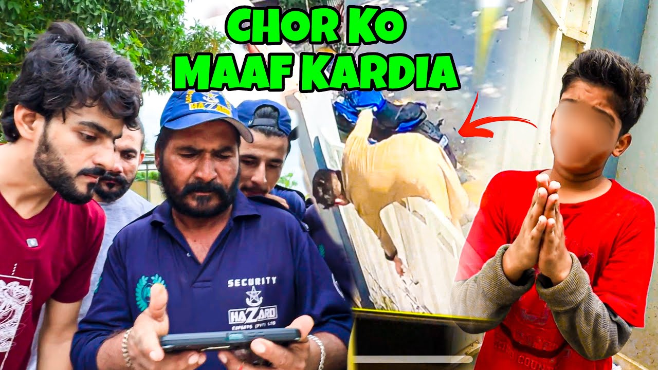 CHOR PAKRA GAYA BUT MENE MAAF KARDIA🤬 | MISHKAT KHAN VLOG
