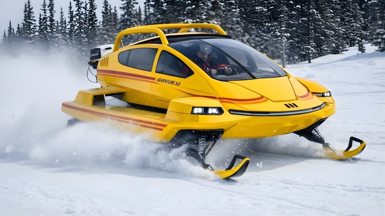 THESE NEXT LEVEL SNOW VEHICLES WILL BLOW YOUR MIND