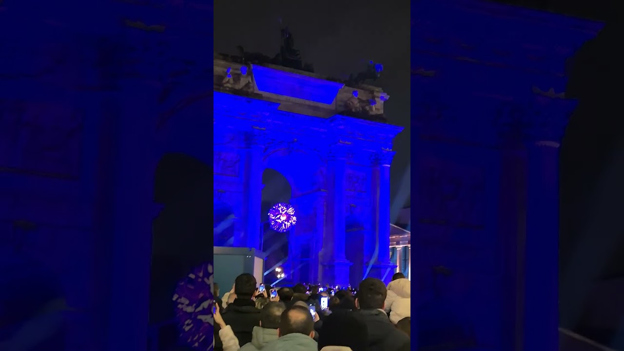 Spettacolo del braciere olimpico 