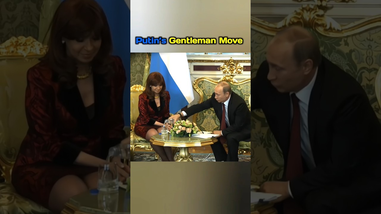Putin&rsquo;s Gentleman Move Goes Viral 🔥
