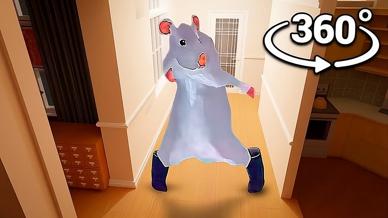 360&deg; Rat dance Breaks into YOUR House! (Chess Type Beat)