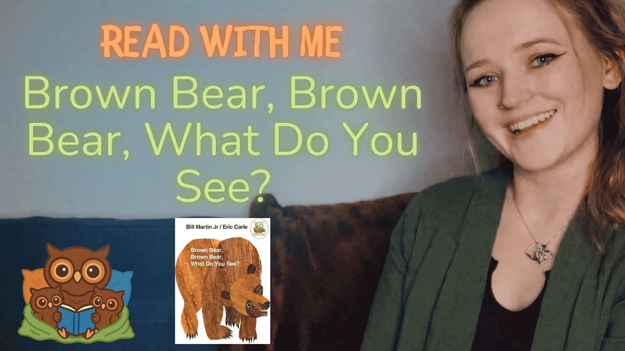 Read With Me: Brown Bear, Brown Bear, What Do You See? | Story Read Aloud for Toddlers
