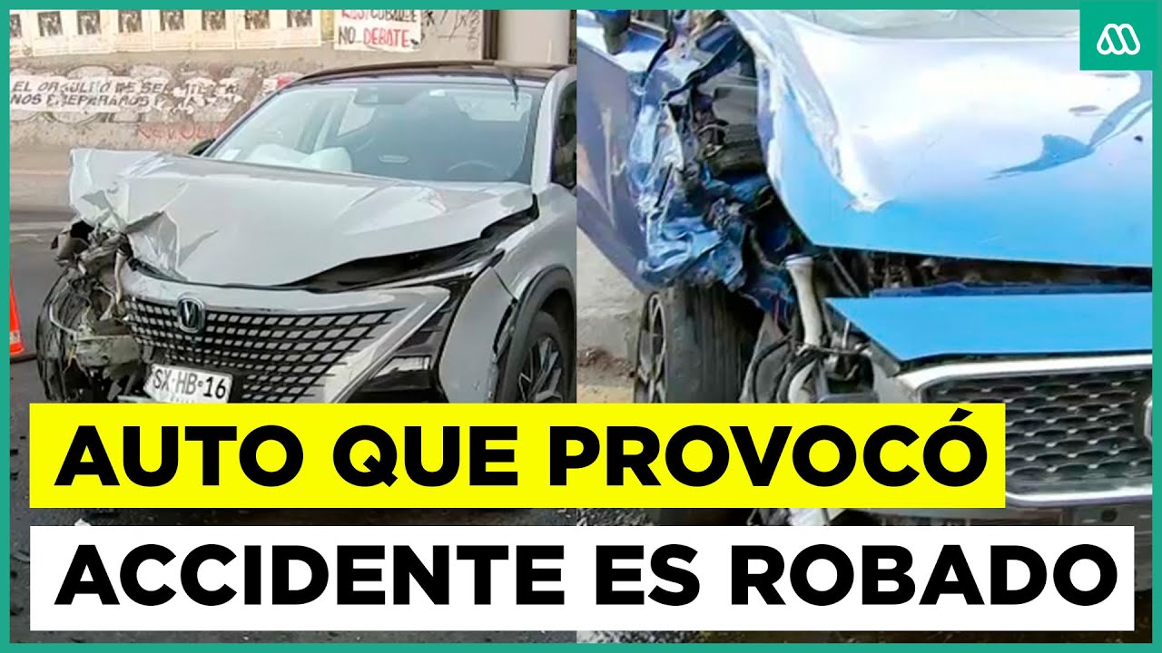 Una mujer lesionada y un auto robado involucrado: los detalles del grave accidente en Macul