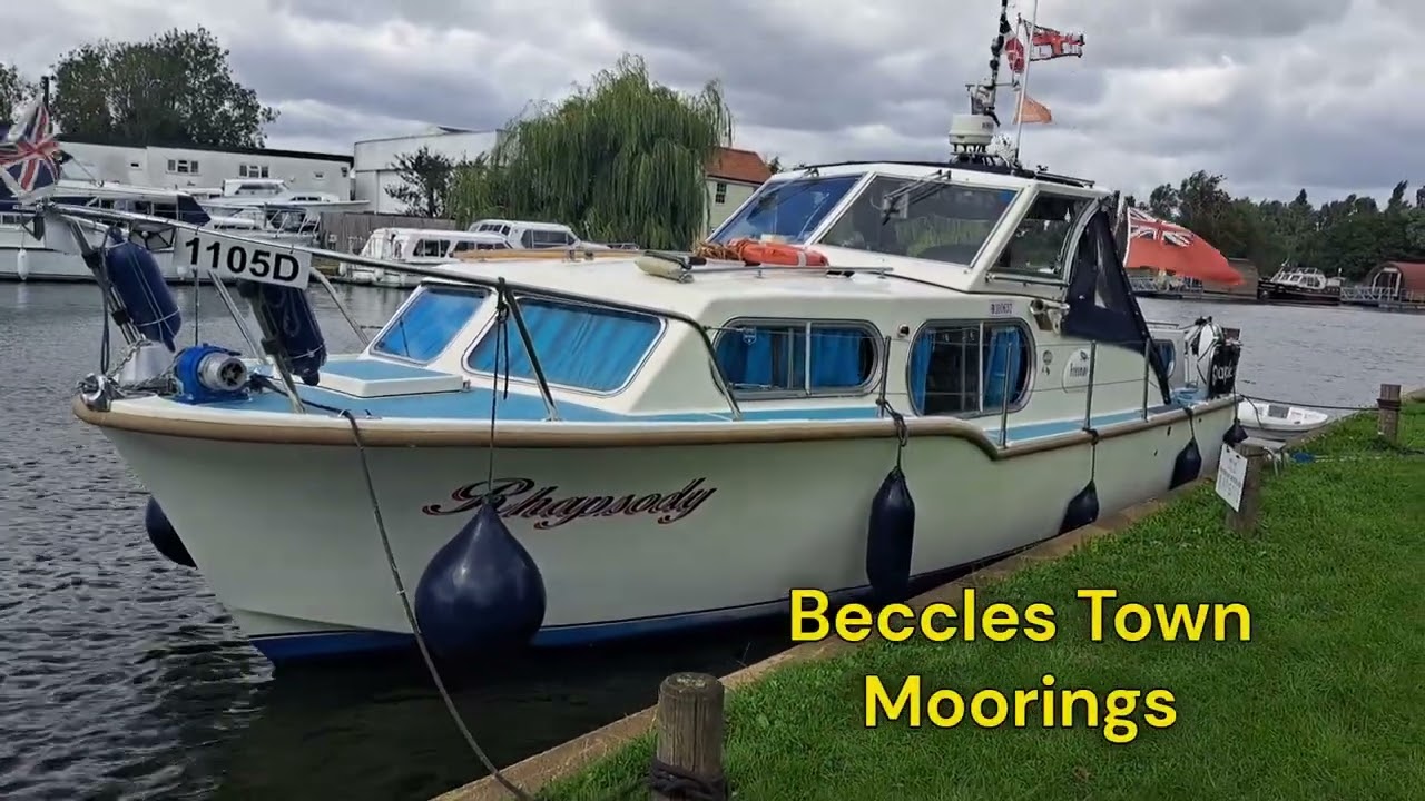 Early August 2025 Norfolk Broads Trip On Our Boat Rhapsody