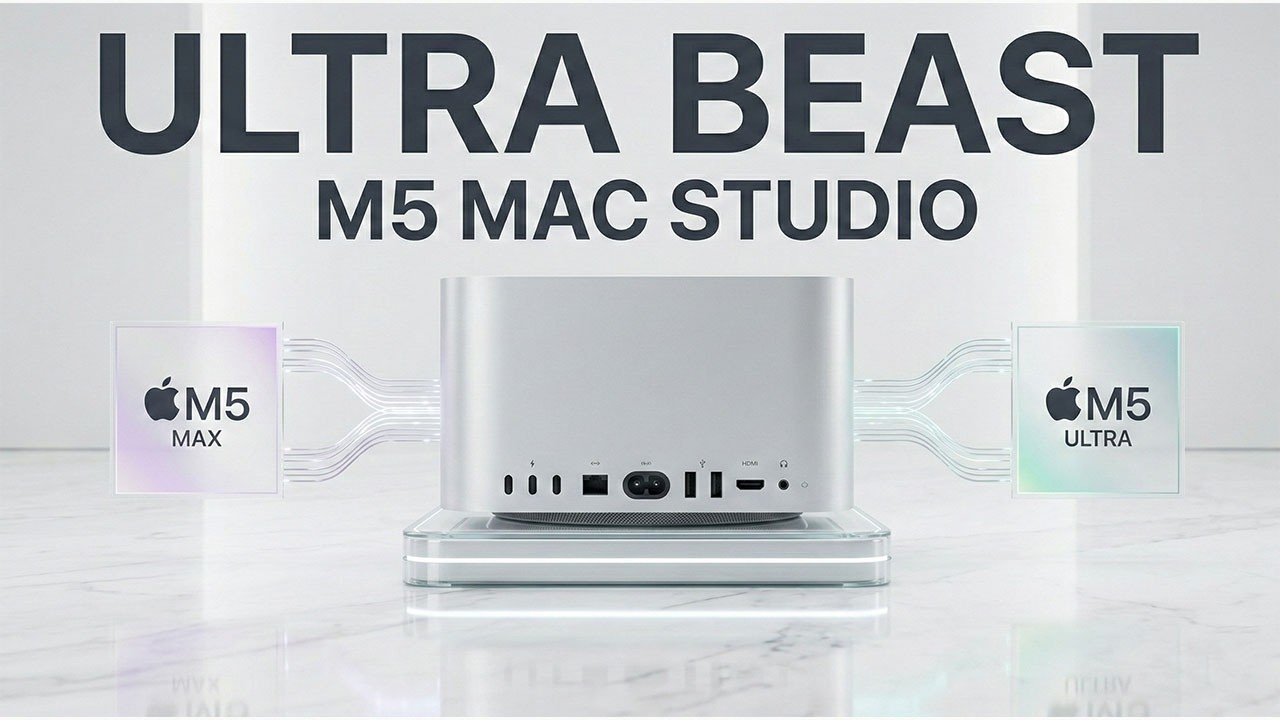Mac Studio на базе процессора M5 от Apple — это ОГРОМНАЯ ловушка! (Эксклюзивные утечки 2026 года)